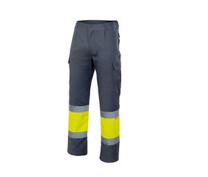 VELILLA VL157 - PANTALON BICOLORE HAUTE VISIBILITE