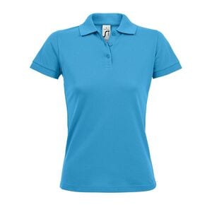 SOL'S 00573 - PRIME WOMEN Polo Femme Polycoton Aqua