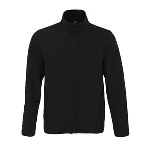 SOL'S 03090 - Radian Men Veste Homme Zippée Softshell Noir