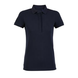 NEOBLU 03189 - Owen Women Polo Piqué Patte Cachée Femme Bleu léger