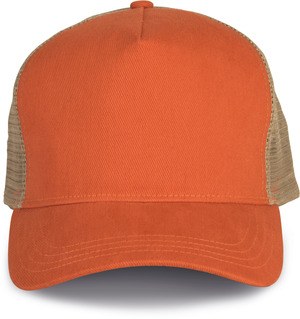 K-up KP137 - CASQUETTE TRUCKER - 5 PANNEAUX