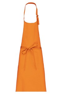 Kariban K895 - Tablier coton sans poche Orange