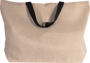 Kimood KI0228 - Grand sac fourre-tout en juco