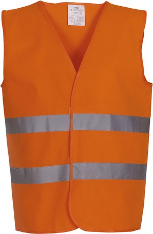 Yoko YHVW102 - Gilet à 2 bandes haute visibilité