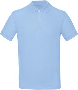 B&C CGPM430 - Polo bio homme Sky Blue