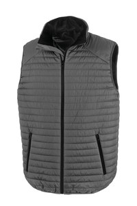 Result R239X - Bodywarmer THERMOQUILT Grey / Black