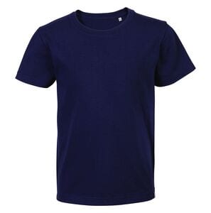ATF 03274 - Lou Tee Shirt Enfant Col Rond Made In France Navy