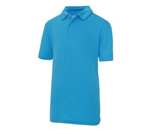 JUST COOL JC040J - Polo enfant respirant Sapphire Blue