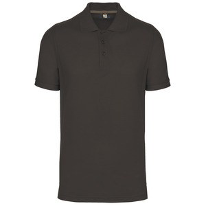 WK. Designed To Work WK274 - Polo homme manches courtes Dark Grey