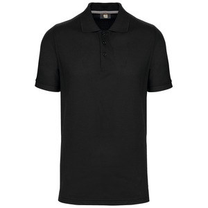 WK. Designed To Work WK274 - Polo homme manches courtes Black