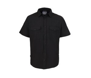 CRAGHOPPERS CES003 - Chemise manches courtes en polyester recyclé Black