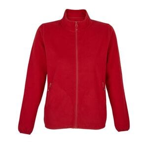 SOL'S 03824 - Factor Women Veste Micropolaire Zippée Femme Red