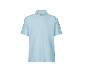 NEUTRAL O20080 - Polo piqué homme Light Blue