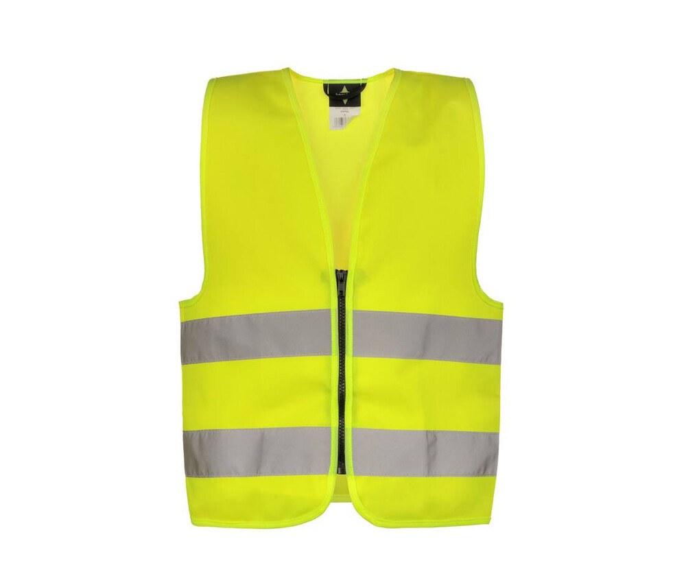 KORNTEX KX100 - Gilet de sécurité pour enfants avec fermeture éclair