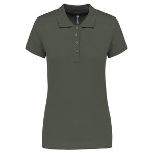 Kariban K255 - Polo piqué manches courtes femme Dark Khaki