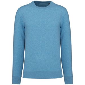 Kariban K4025 - Sweat-shirt écoresponsable à col rond Cloudy blue heather