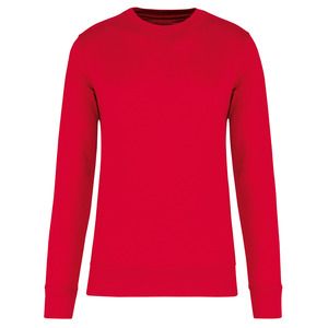 Kariban K4025 - Sweat-shirt écoresponsable à col rond Red