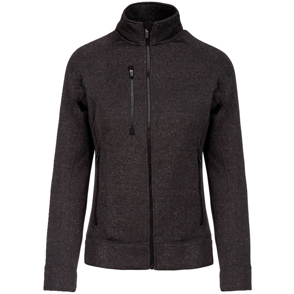 Kariban K9107 - Veste zippée chinée femme