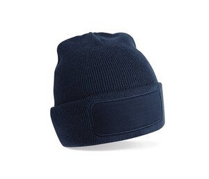 BEECHFIELD BF445R - Bonnet avec empiècement en polyester recyclé French Navy