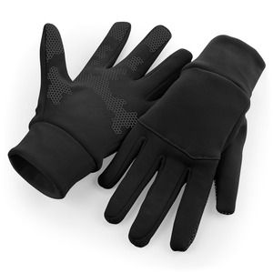 Beechfield B310 - Gants de sport Softshell Black