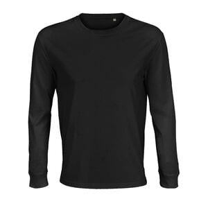 SOL'S 03982 - Pioneer Lsl Tee Shirt Unisexe Manches Longues Noir profond