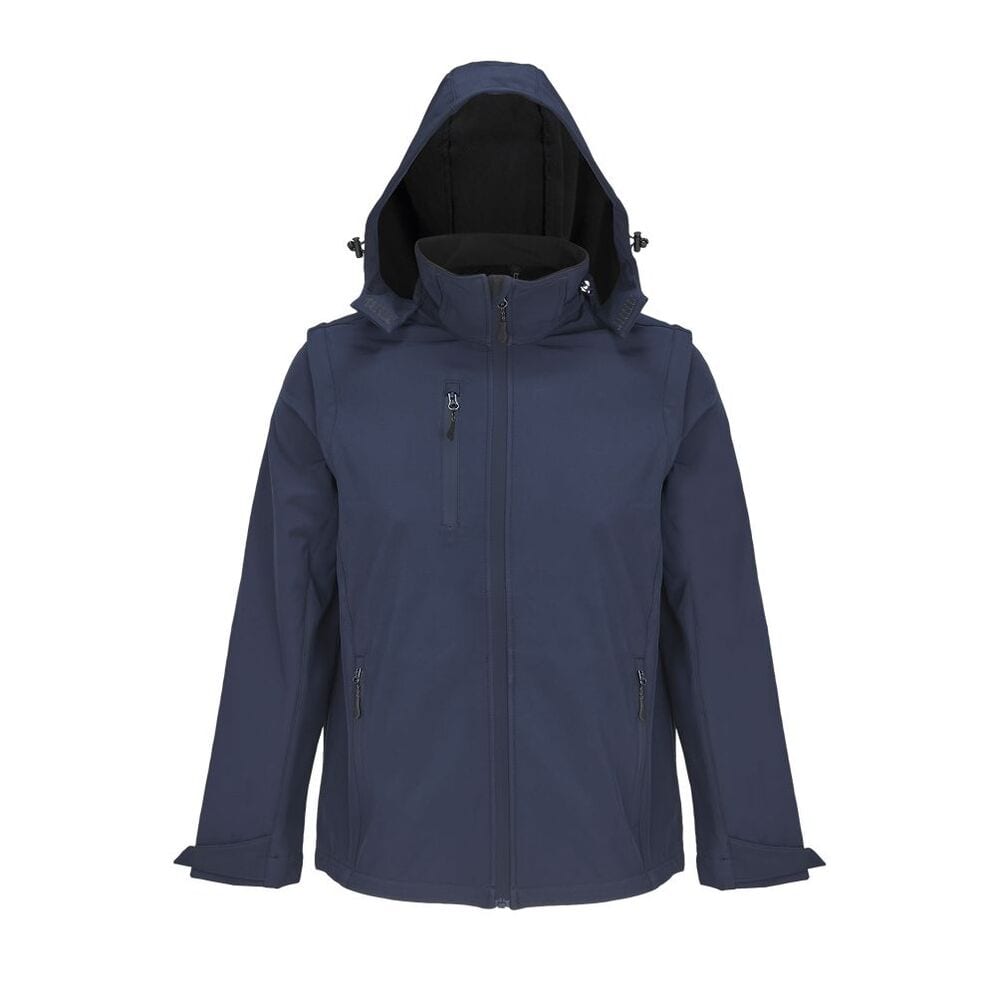 SOL'S 03995 - FALCON 3IN1 Softshell Capuche Et Manches Amovibles