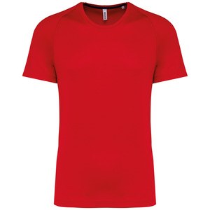 Proact PA4012 - T-shirt de sport à col rond recyclé pour homme Red