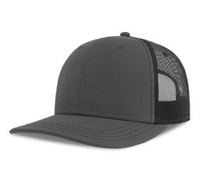 ATLANTIS HEADWEAR AT256 - Casquette trucker Dark Grey / Black