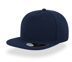 ATLANTIS HEADWEAR AT262 - Casquette visière plate 5 pans Navy