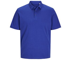 PRODUKT - JACK & JONES JJ7556 - Polo unisexe en coton organique Surf The Web Blue