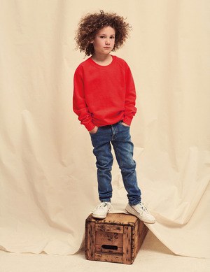 Fruit of the Loom SC62039 - SWEAT-SHIRT ENFANT MANCHES RAGLAN