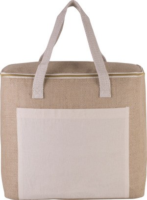 Kimood KI0354 - Sac isotherme en jute - grand modèle