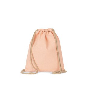 Kimood KI5103 - Petit sac à dos recyclé à cordon coulissant - Taille enfant